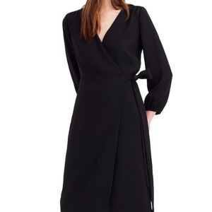 Jcrew 365 crepe wrap dress size 4 NWOT